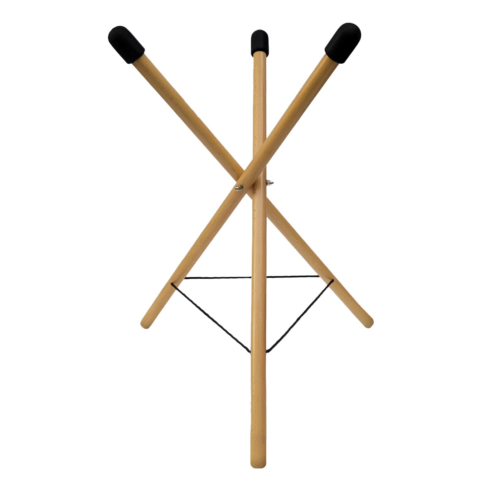 Sound-Sculpture Handpan stand wood (sitting)