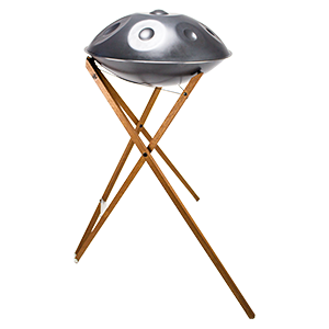 Sound-Sculpture Handpan stand wood high quality (standing)