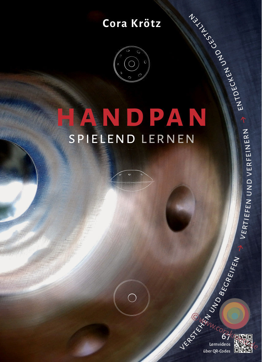 Cora Krötz "Handpan playful learning" book (german)